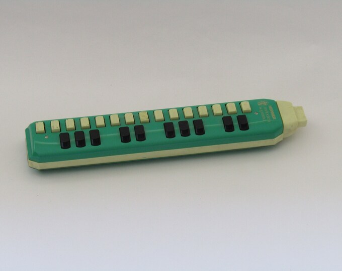 Rare Old Hohner Soprano Dark Green Melodica Musical Etsy