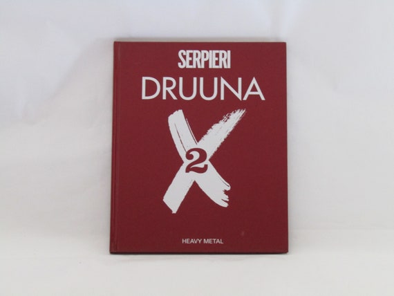 Druuna X 2 Serpieri Contemporary erotic comic book risque Et