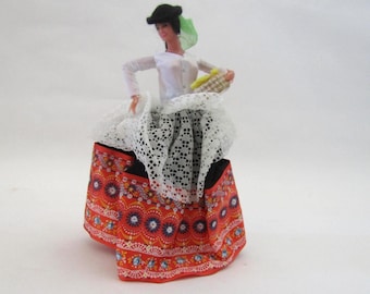 ヴィンテージ マリン チクラーナ フラメンコ ダンサー ドール