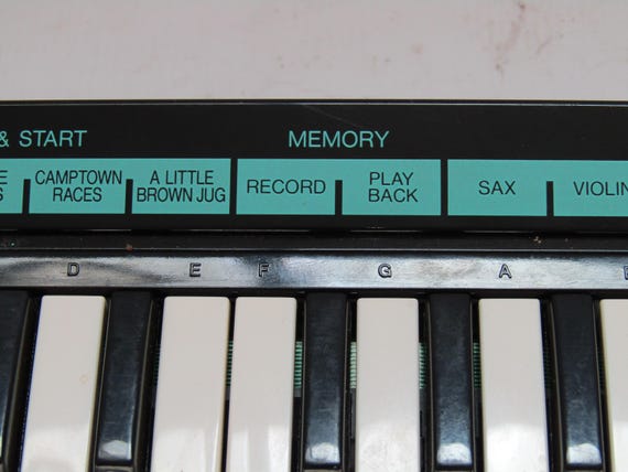 ヴィンテージ ヤマハ PSS-20 サンプリングキーボード - Portasound