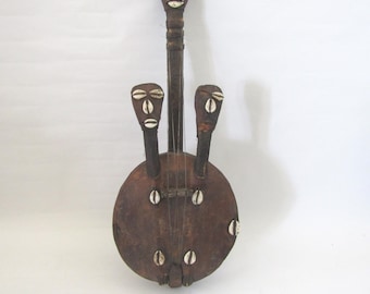 african musical string instrument, old Kora