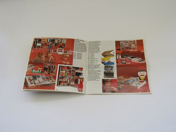 Lego System German Catalogue 1972 Lego System Catalog 1972 Vintage Lego System Catalogue Vintage Lego System Lego German Catalogue 1972