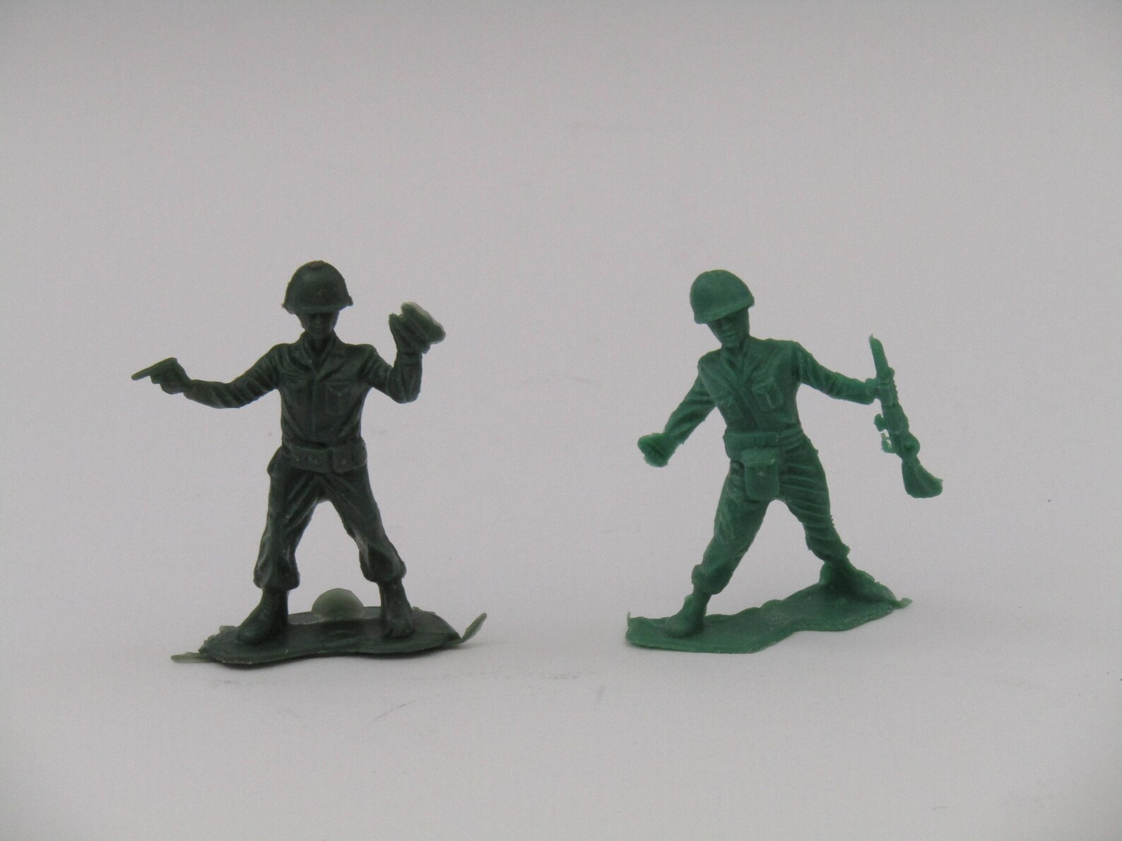 Vintage Plastic Toy Soldiers Vintage Plastic Figures Vintage Etsy