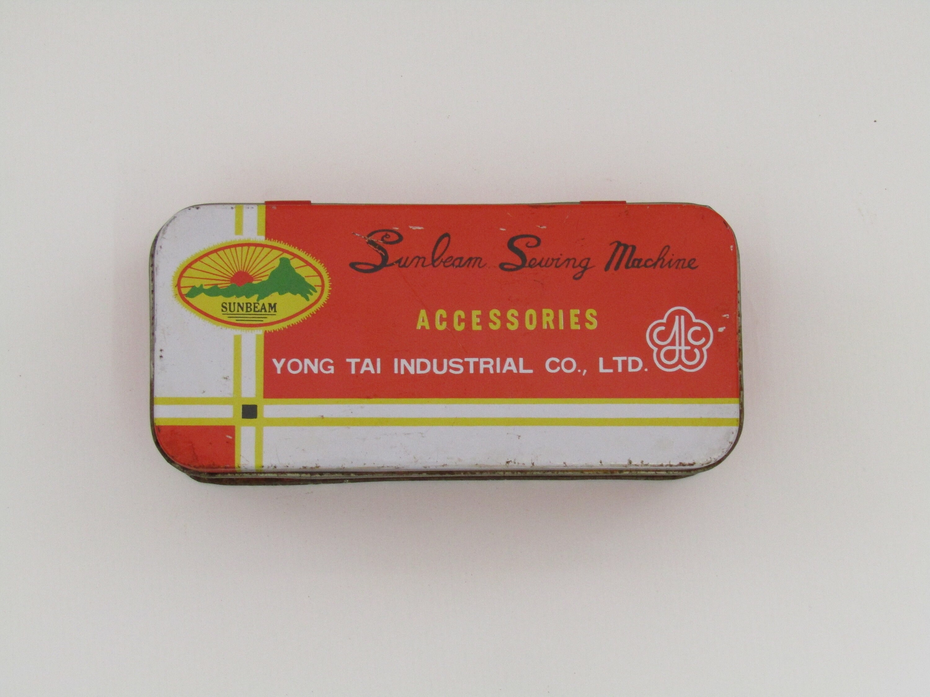 Vintage Sewing Machine Tool Box Antique Metal Container Etsy