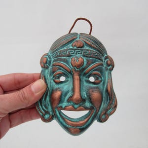Máscara de pared griega, máscara para pared, máscara de teatro antigua, para pared, máscara facial griega, máscara griega, máscara de pared comercial, máscara de pared antigua, para pared