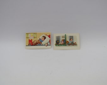 alte Kinder farbige Postkarten, Kinderzimmer Dekor Postkarten, lithographische Postkarten, antike Postkarten, Kinderzimmer Postkarten, Sammler Postkarten