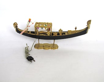 Gondola light souvenir of Venice, 1960s