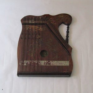 Harfa fortepianowa, antyczna harfa fortepianowa, harfa fortepianowa saksońska, niemiecka harfa fortepianowa, antyczny instrument muzyczny,