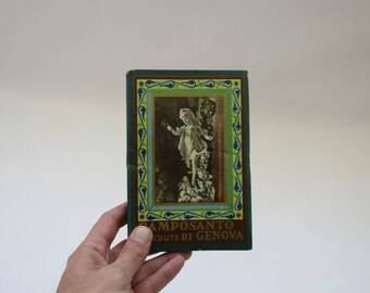 Antique Genoa Postcard Collection: Composanto di Genova Souvenir (48 Cards)