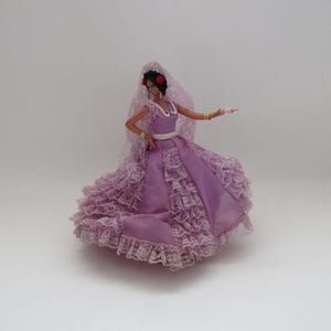 Andalusian Marin Chiclana Spanish Flamenco dancer doll, vintage doll, Dancer doll, Spanish doll, Flamenco dancer, Marin Chiclana