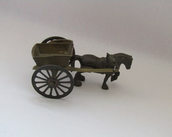 Vintage Cast Iron Horse and Buggy - Etsy Vintage Cast Iron Horse and Buggy - Etsy