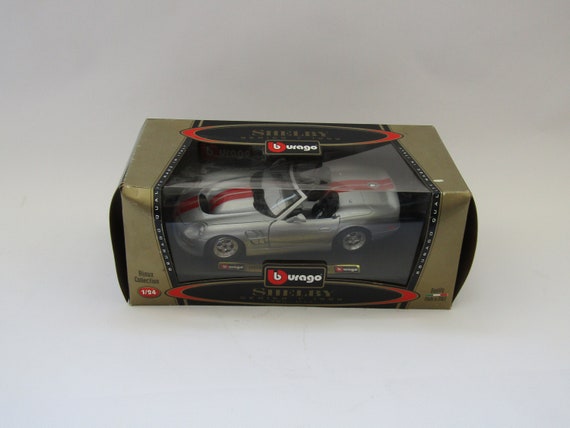 Burago Shelby Series 1 Diecast Model Car 1/24 - Made in Italy - Etsy