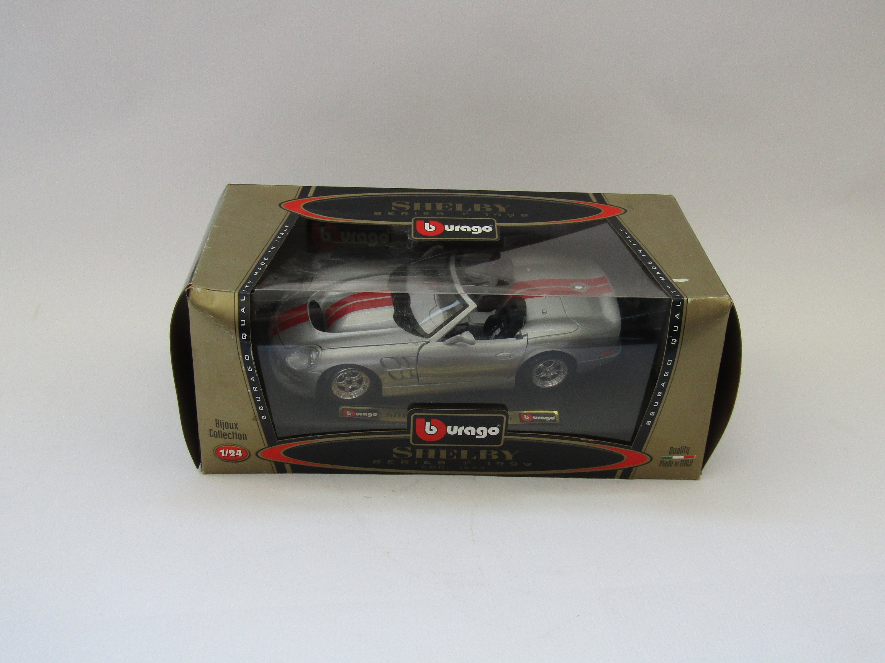 Burago Shelby Series 1 Diecast Model Car 1/24 - Made in Italy - Etsy