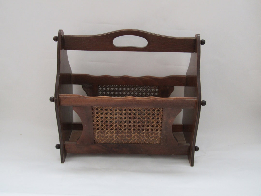 Magazine Holder Vintage Magazine Holder Magazine Holder Etsy