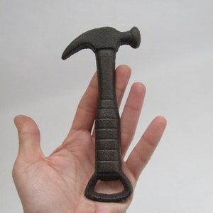 hammer bottle opener - hammer shaped bottle opener - vintage bottle opener - old bottle opener - retro bottle opener - beer opener - for him
