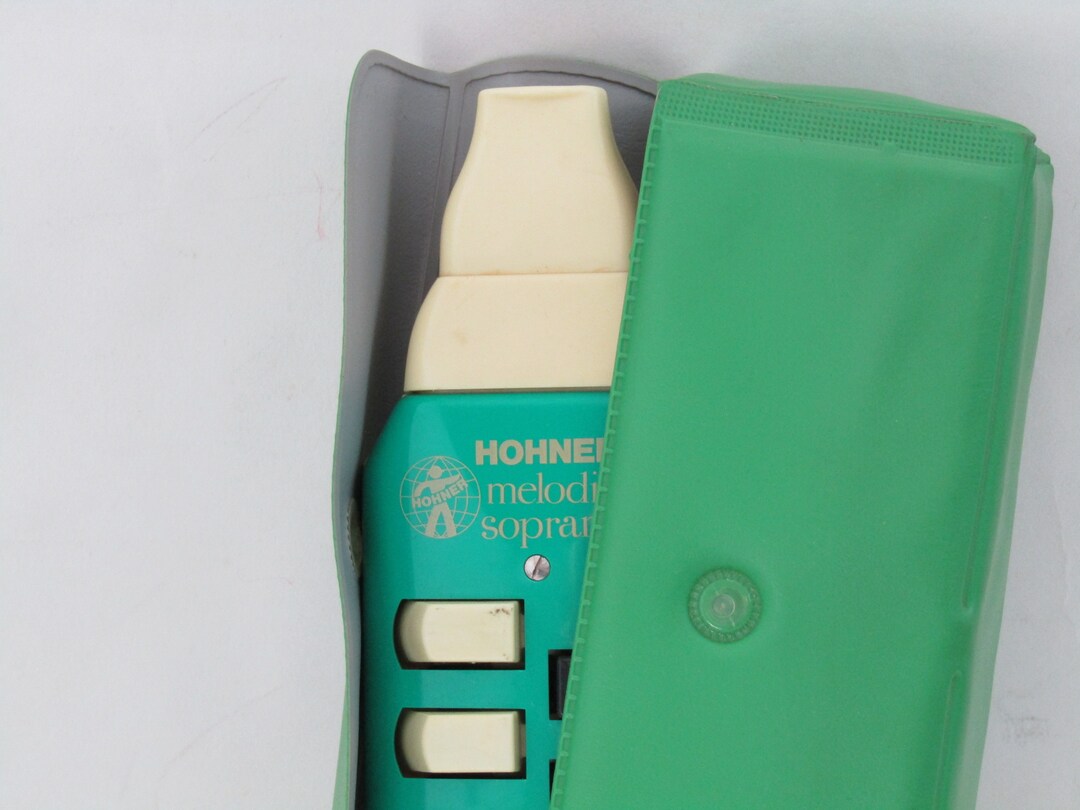 Rare Old Hohner Soprano Dark Green Melodica Musical Etsy