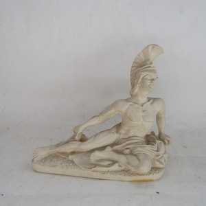 Achilles statue - Achilles resin sculpture  - Greek sculpture - sculpture resin - Neoclassical sculpture - Achilles - Achilles heel