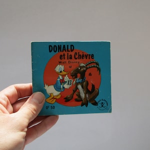 vintage Français livre pour enfants Donald et la Chevre, Français livre pour enfants, Français petit livre pour enfants, livres pour enfants vintage, Donald