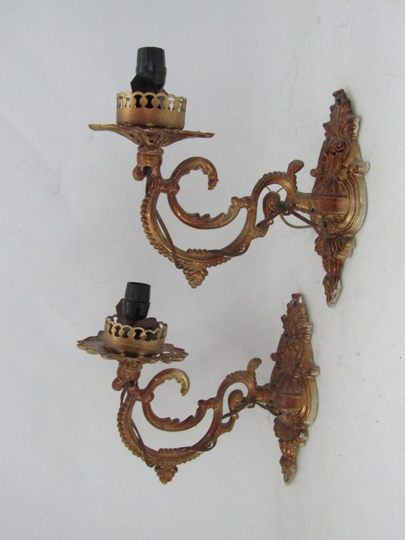 Antique electric wall sconces deals