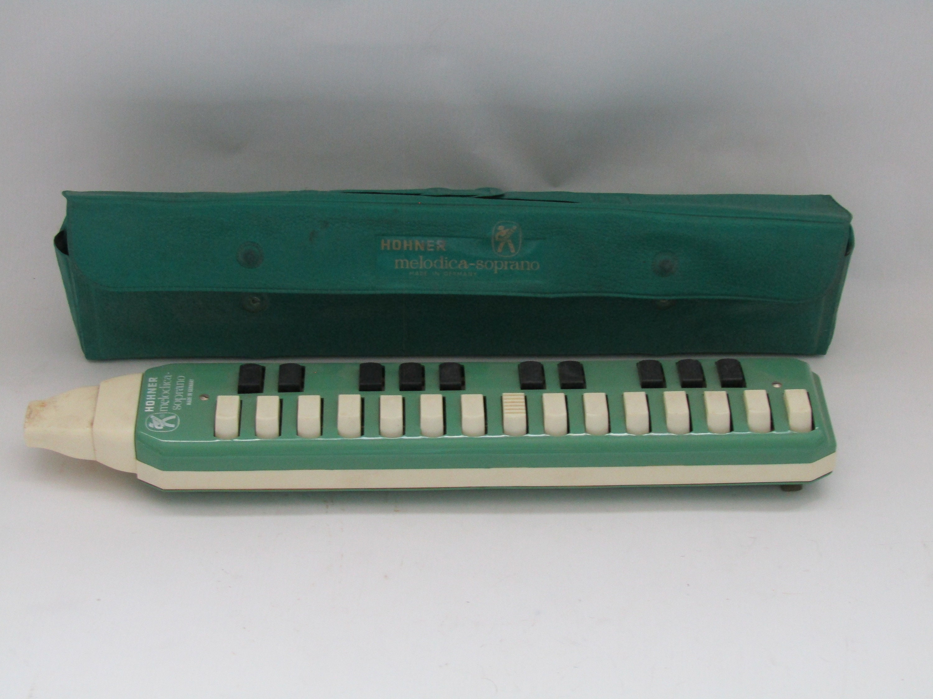 Vintage Hohner Soprano Green Melodica Musical Instrument With Etsy