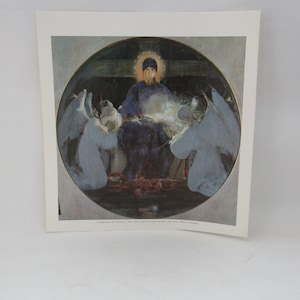 Vintage griechische Malerei Kunstdruck, Engel, Axion Esti, Vintage Kunstdruck, Malerei Kunstdruck, Engel Kunstdruck, Engel Bild, Engel Kunst