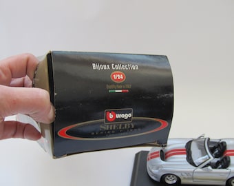 Burago Shelby Series 1 Diecast Model Car 1/24 - Made in Italy - Etsy
