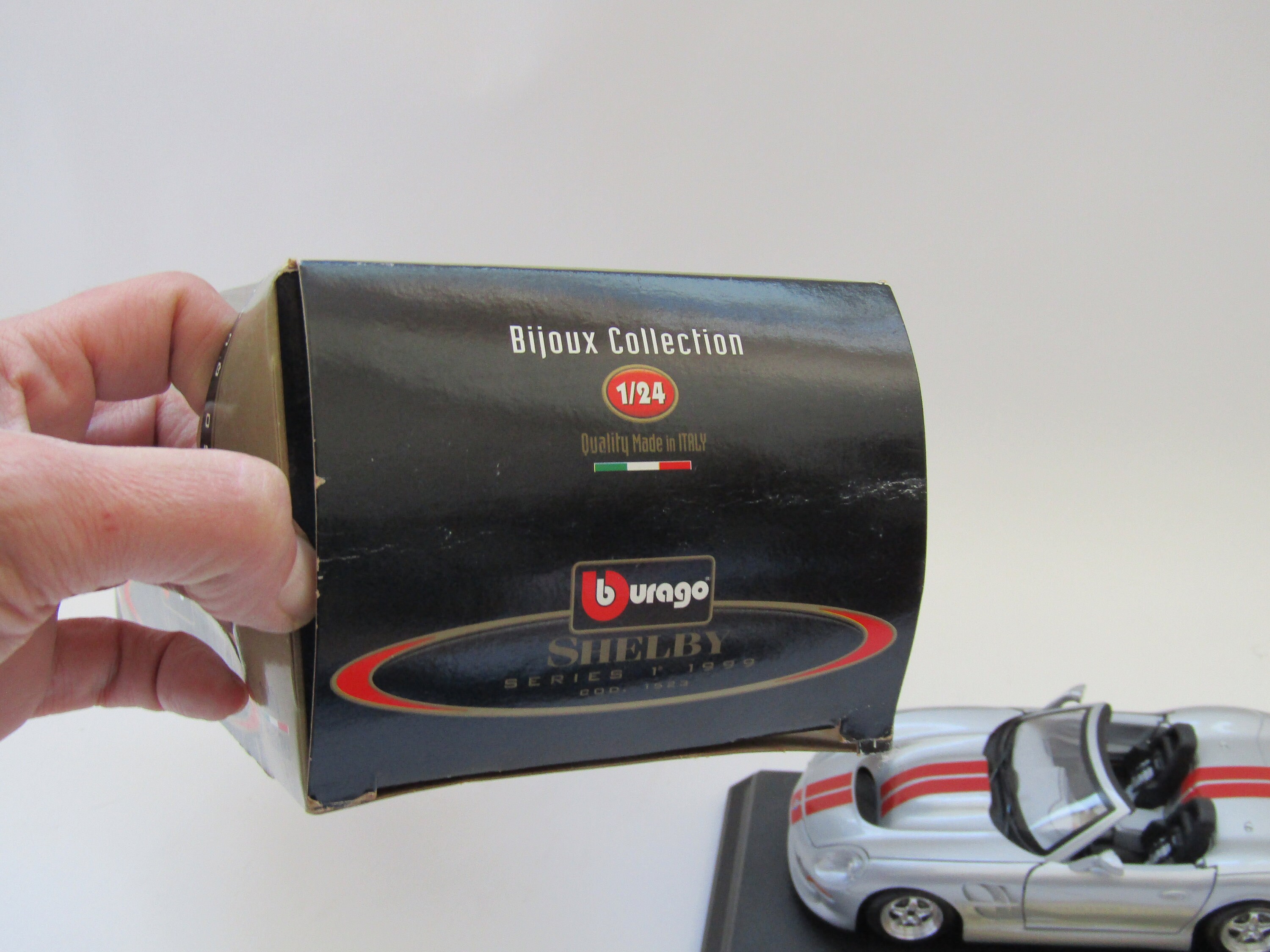Burago Shelby Series 1 Diecast Model Car 1/24 - Made in Italy - Etsy