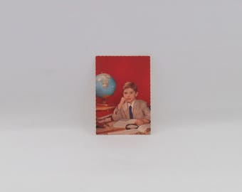 Postal vintage francesa para decoración de guardería, postal coleccionable, postal francesa, postal vintage, decoración de guardería francesa, para colección