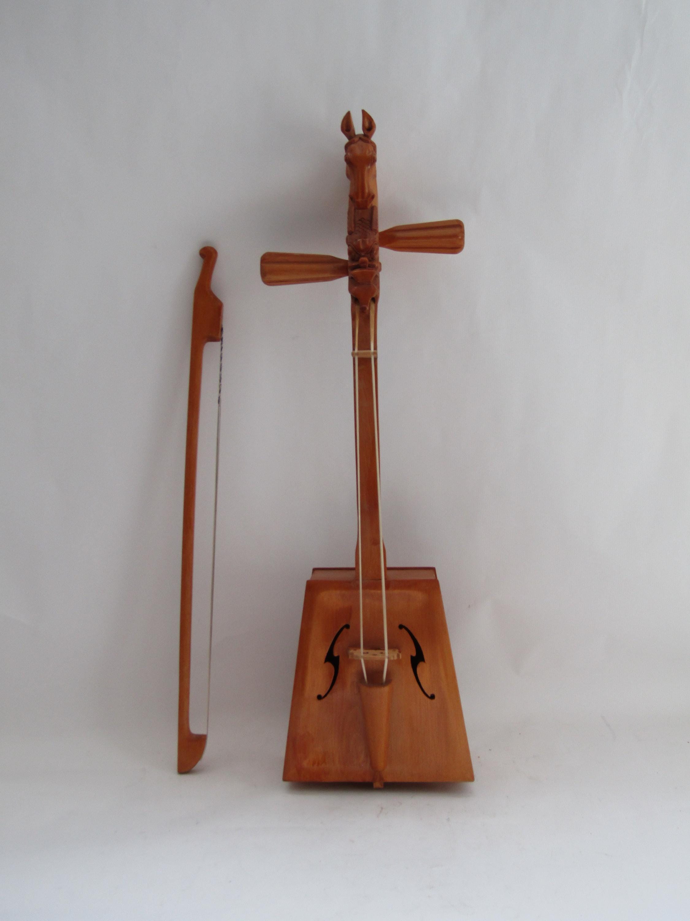 Morin khuur, Mongollian musical instrument, Antique string instrument, Vintage musical instrument, musical instrument for collection, gift