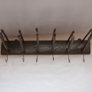 vintage unique wall mounted coat rack, vintage wooden wall mounted coat rack, vintage wall hanging coat rack, wooden wall hanging coat rack