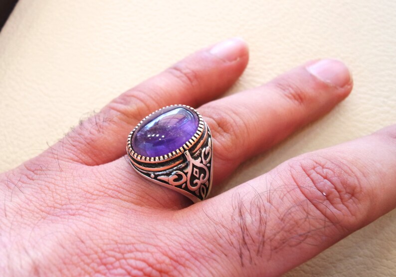 Bague Ajustable Argent 925 | Pierre naturelle - Lithothérapie