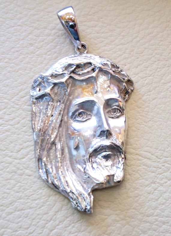 Jesus colgante de plata 925