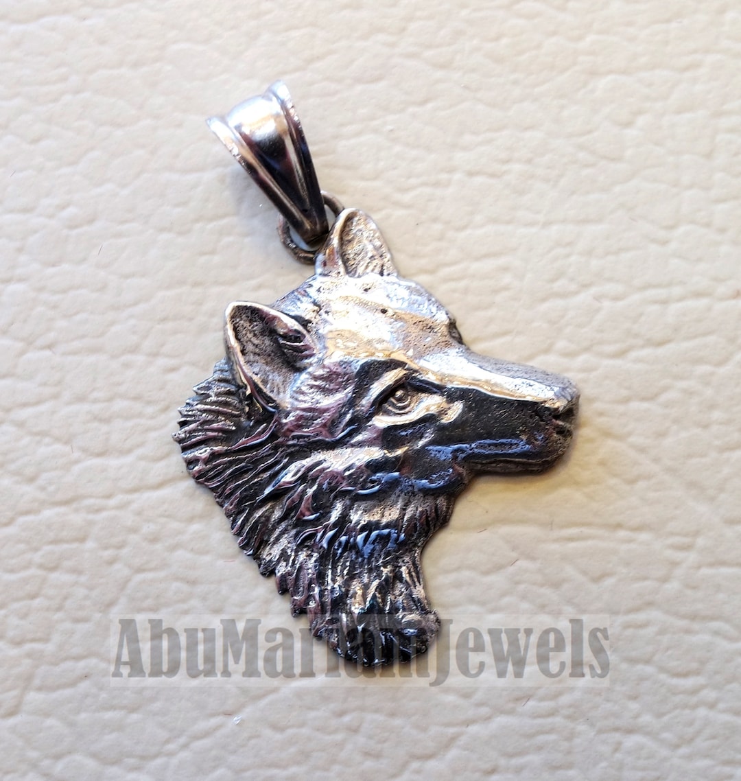 miniatura cane lupo in argento italiana | Vintage Shop Online