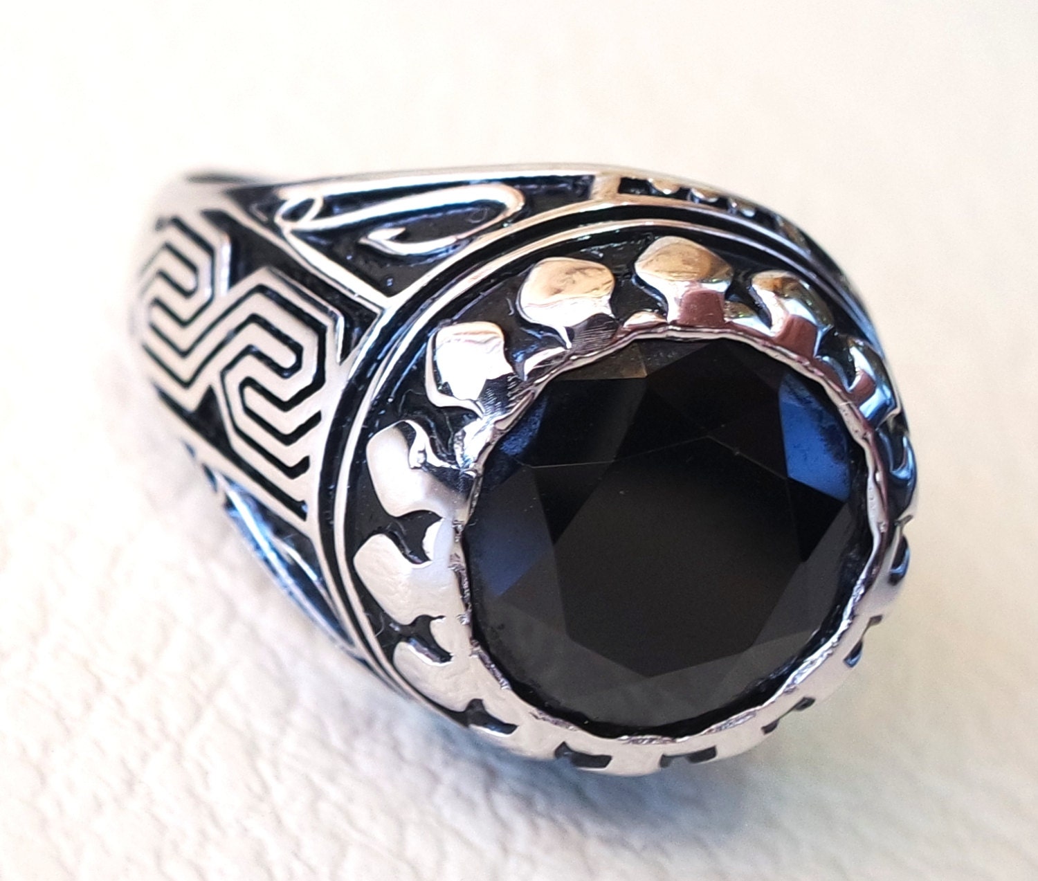 【関税込み】My Way ring in black silver, tsavorites and diam Star Wars™ Fine Jewelry In Carbonite Black Diamond Black