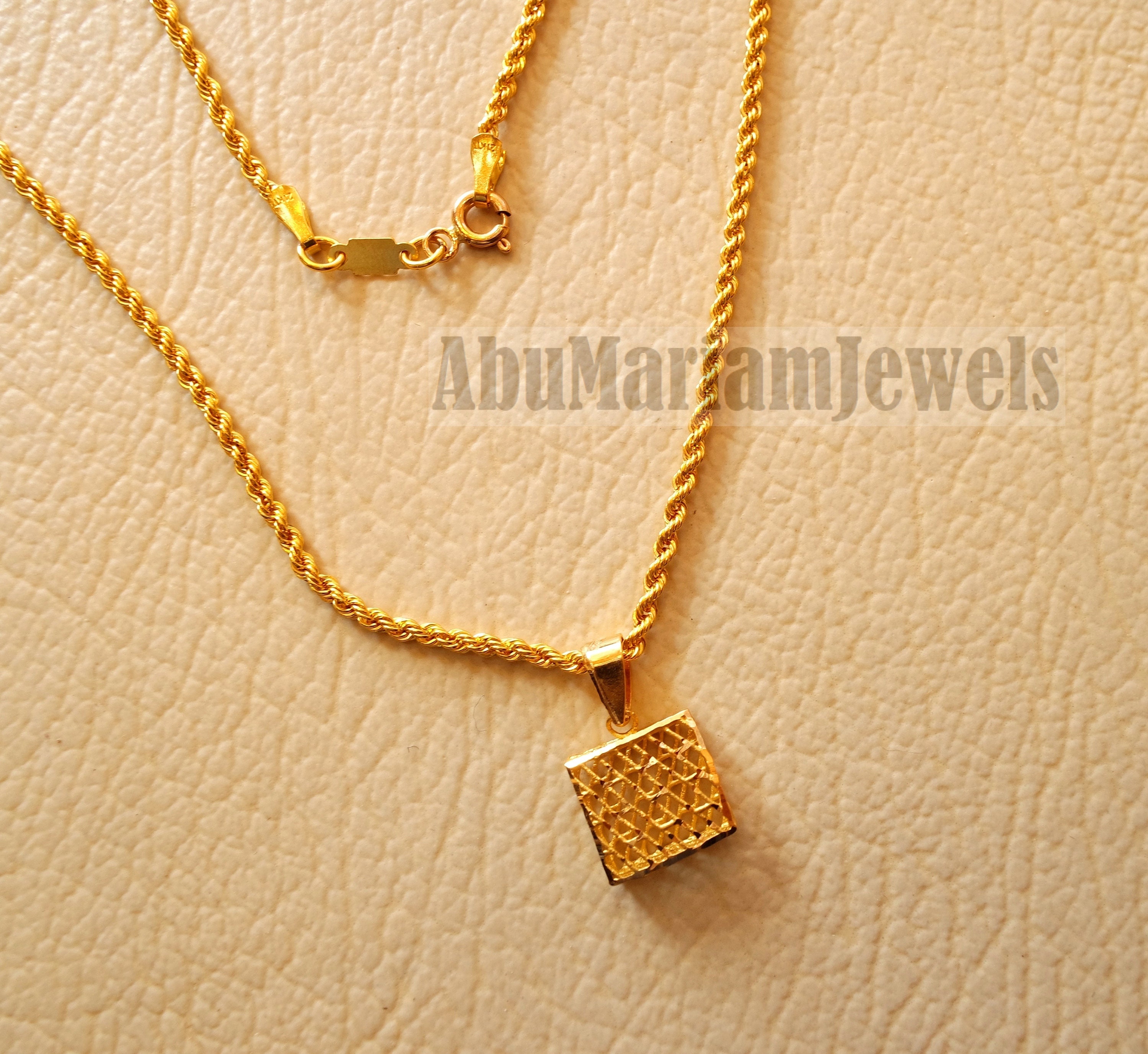 21 carat gold chain discount