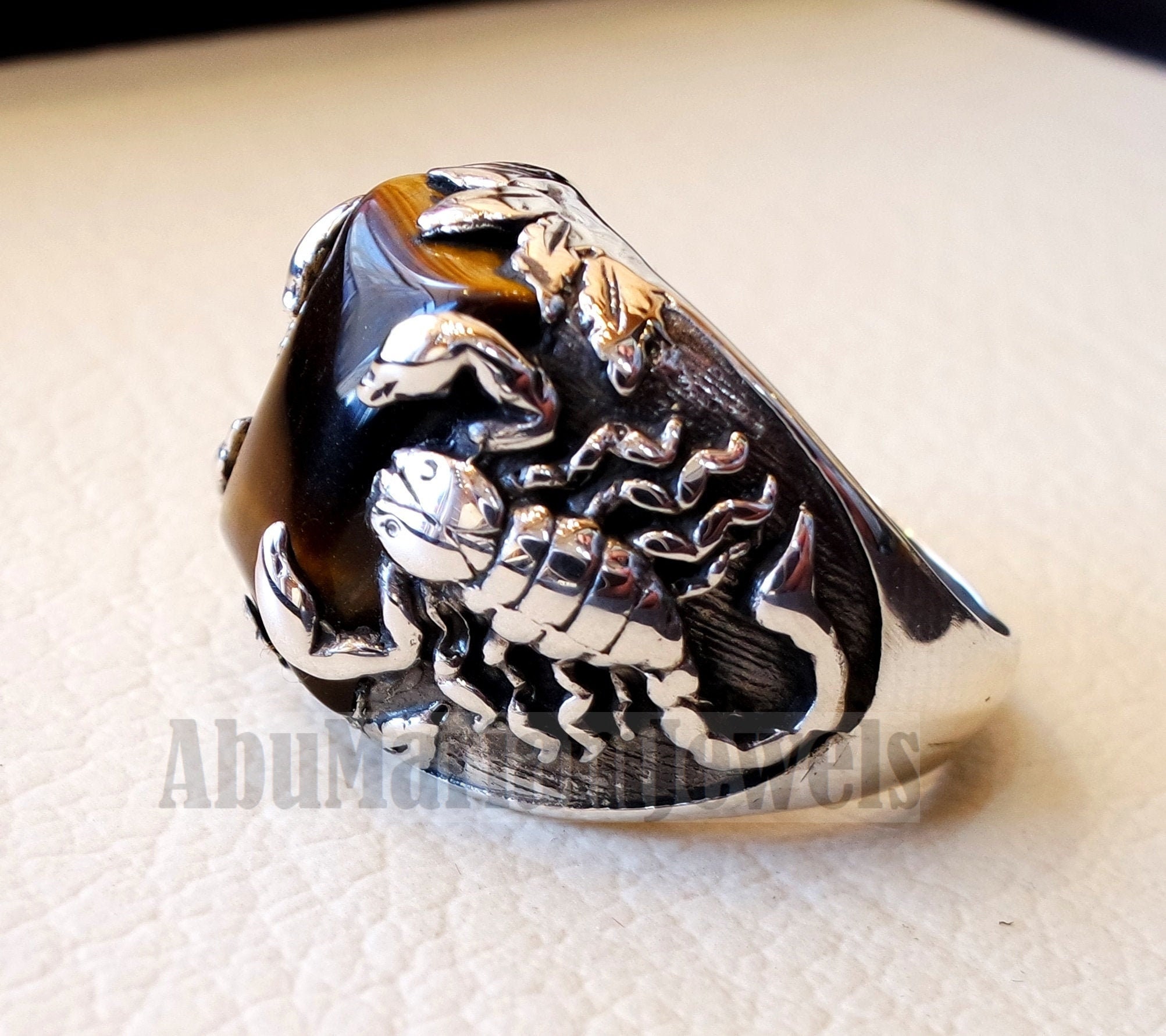 Scorpion ring silver clearance