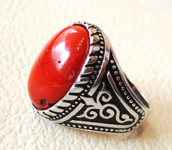 Red jasper hotsell mens ring