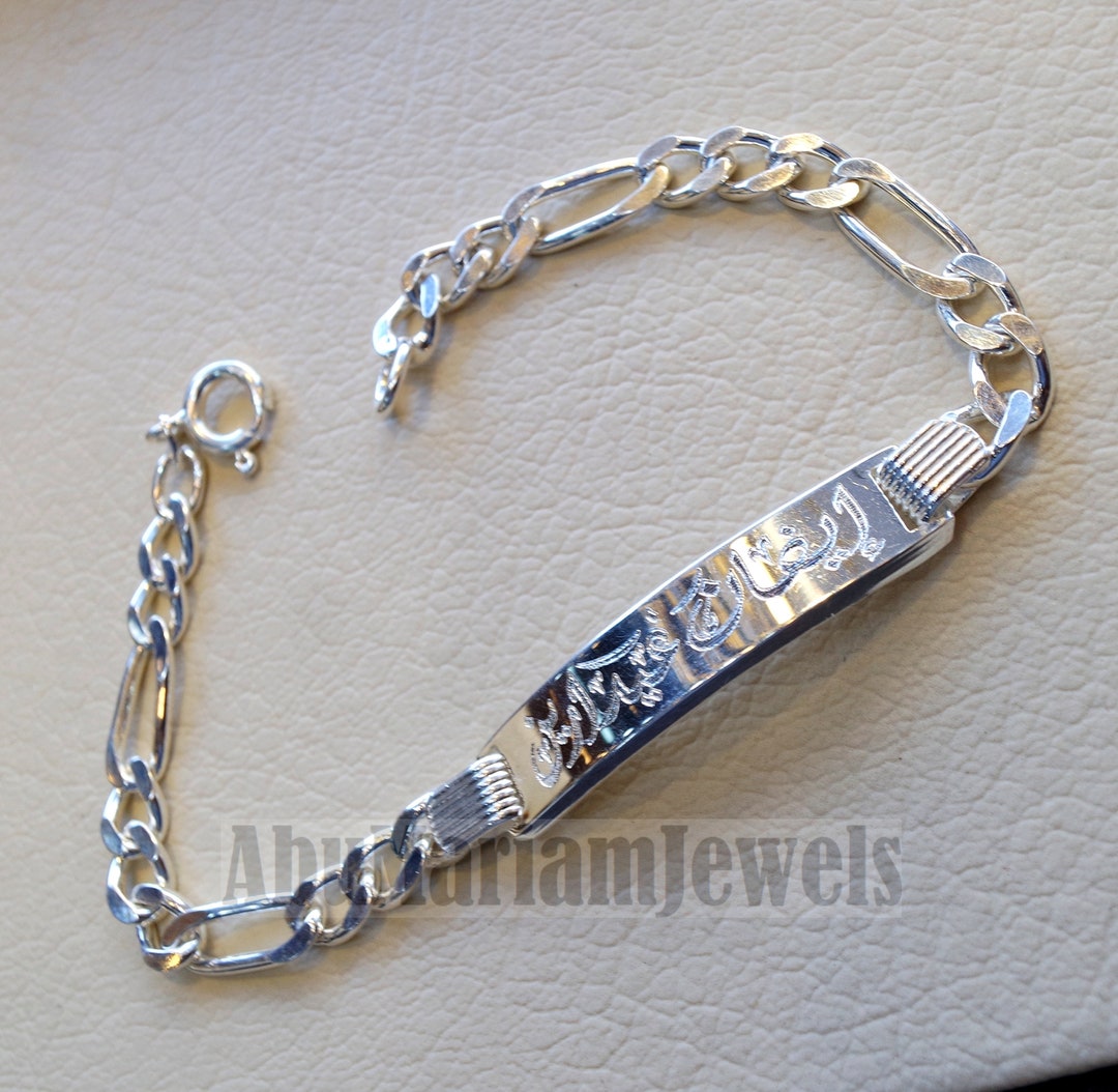 Guy shop bracelets engraved