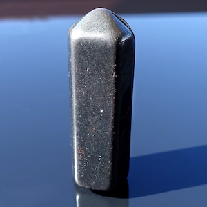 HEMATITE - GENERATOR - Hematite Crystal - Hematite Stone - Hematite Tower - Hematite Wand - Root Chakra Crystal - Grounding Stone