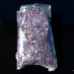 AMETHYST CRYSTAL CHIPS - 1kg - Crystal Chips - Crystal Chip Bags - Crystal Chips Bulk - Amethyst - Amethyst Bag