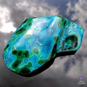 MALACHITE CHRYSOCOLLA - Polished Freeform