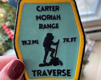 Patch de travessia Carter Moriah