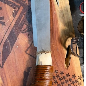 Legends of the fall   replica movie knife. With movie sheath    Brad Pitt movie made to order  2 week or less