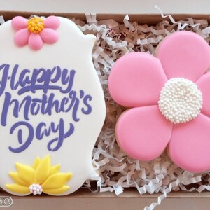 PRE-ORDER - Mother's Day Cookie Gift, Mother's Day Cookies,Cookie Gift, Decorated Cookies, Cookies, Mother's Day Gift, Gift For Mom, Edible