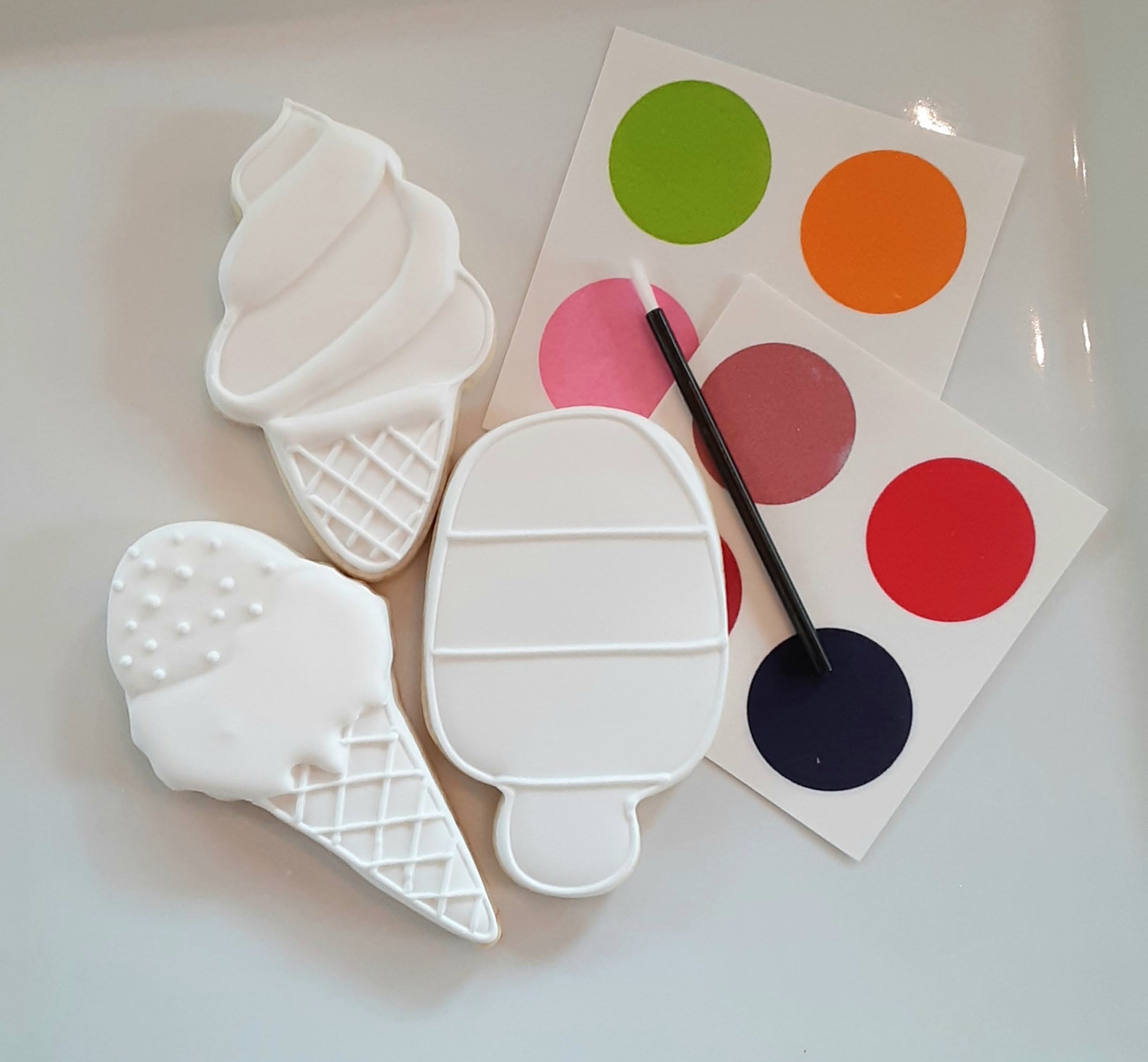 Paint Your Own Cookie Set GIFT READY Packaging Several Etsy