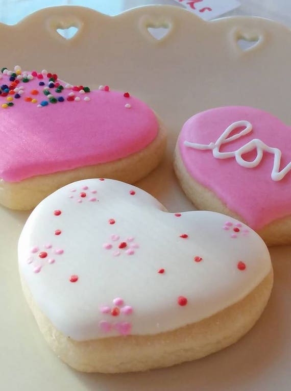Valentine S Day Cookies Heart Cookies Two Dozen Decorated Sugar Cookies Royal Icing Made To Order Valentine S Day Gift Edible Gift Valentine S Day Cookies Heart Cookies Two Dozen Decorated Sugar Cookies Royal Icing Made To Order Valentine S Day Gift Edible Gift
