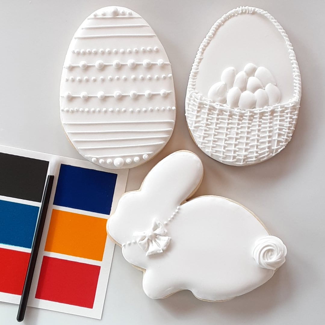 PRE-ORDER EASTER Cookies, Paint Your Own Easter Cookies, Pyo Easter