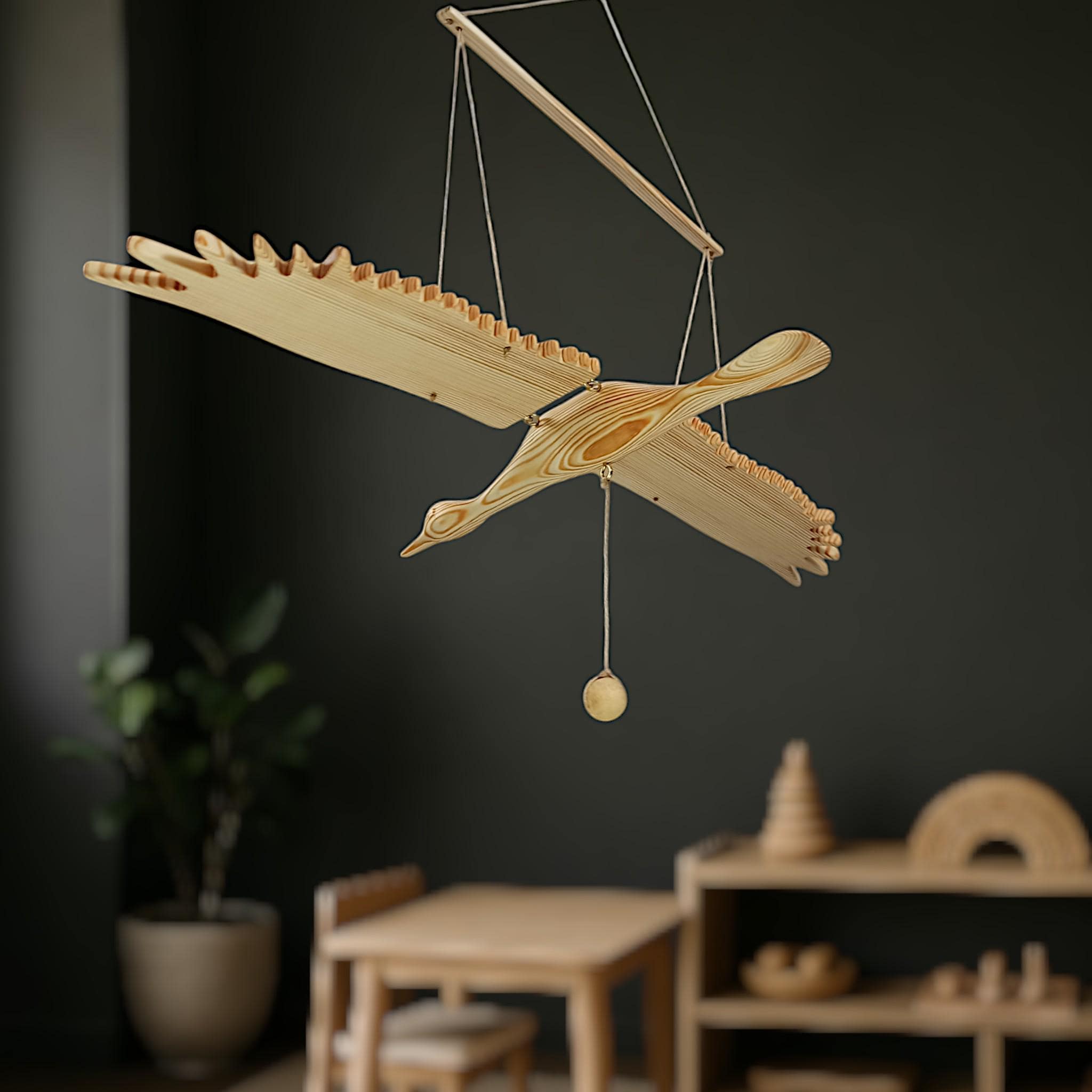 How to Make Flying Bird Mobile 