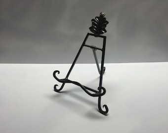Hand forged book stand