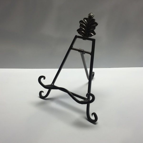 Hand forged book stand